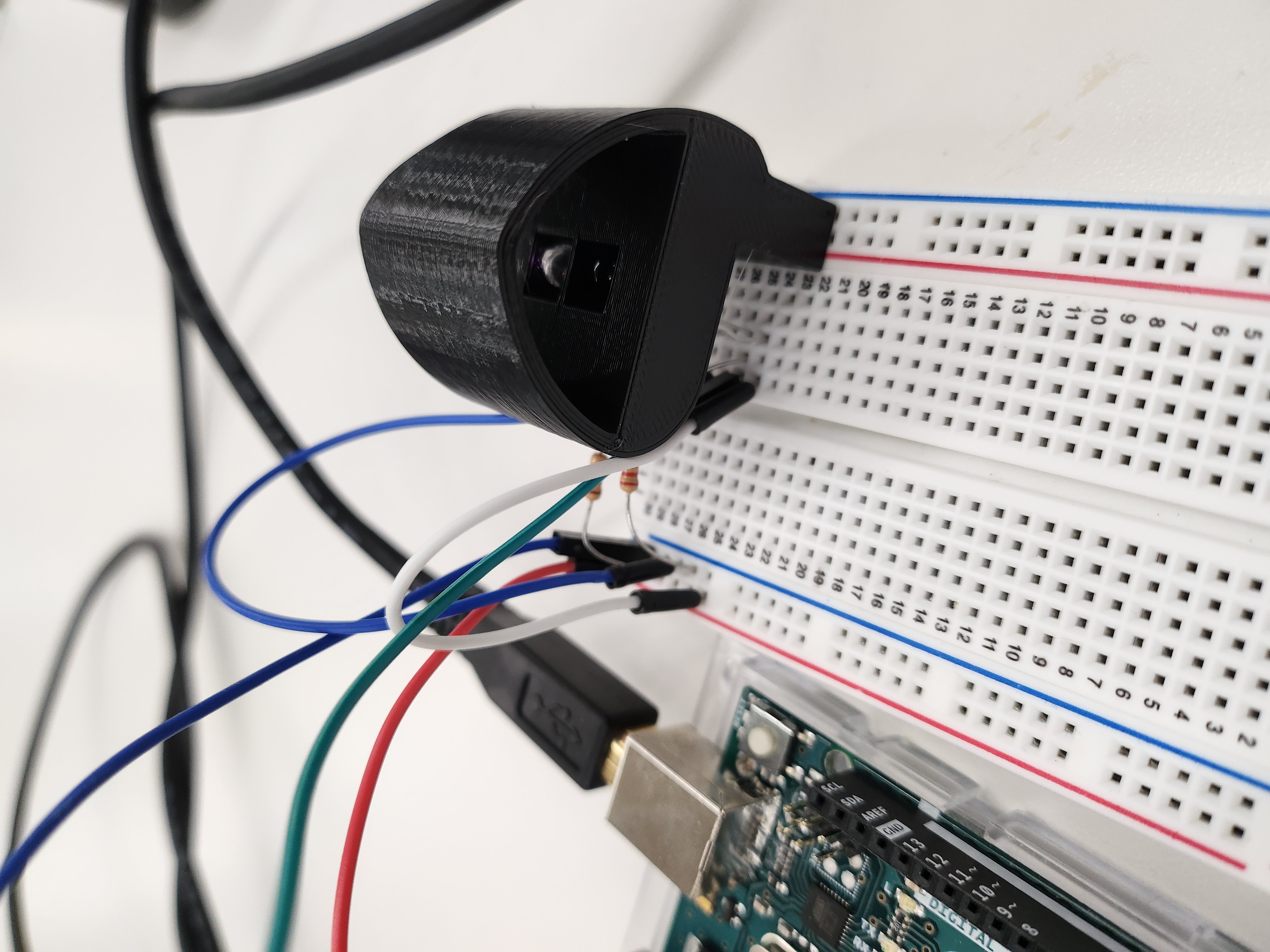 DIY Heart Rate Monitor project image